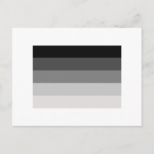 CARTE POSTALE DRAPEAU OFFICIEL DE FIERTÉ DROITE