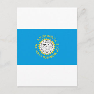 Carte Postale Drapeau officiel de l'État du Dakota du Sud