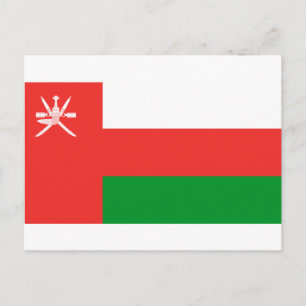 Carte Postale Drapeau Oman