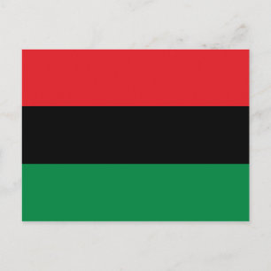 Carte Postale Drapeau panafricain UNIA