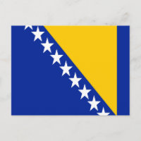 Drapeau patriotique de Bosnie-Herzégovine