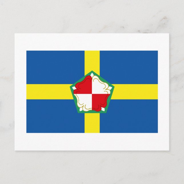Carte Postale Drapeau Pembrokeshire (Devant)