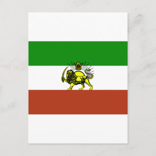 Carte Postale Drapeau Perse