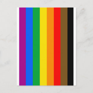 Carte Postale Drapeau Philly Rainbow Pride
