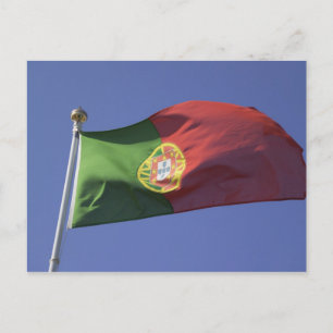 Carte Postale Drapeau portugais RF)