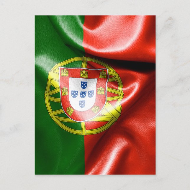 Carte Postale Drapeau Portugal (Devant)