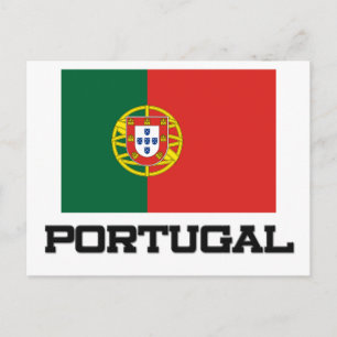 Carte Postale Drapeau Portugal