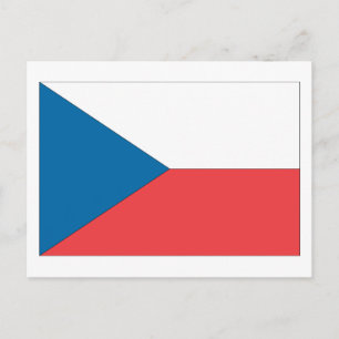 Carte Postale Drapeau République tchèque