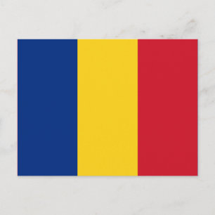 Carte Postale Drapeau roumain (Roumanie)