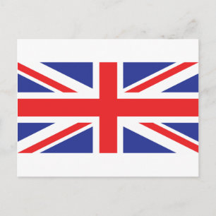 Carte Postale Drapeau Royaume-Uni/Union Jack