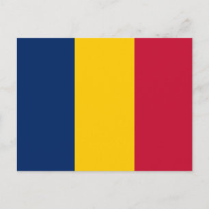 Carte Postale Drapeau Tchad