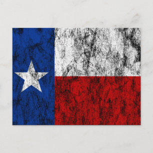 Carte Postale drapeau texas