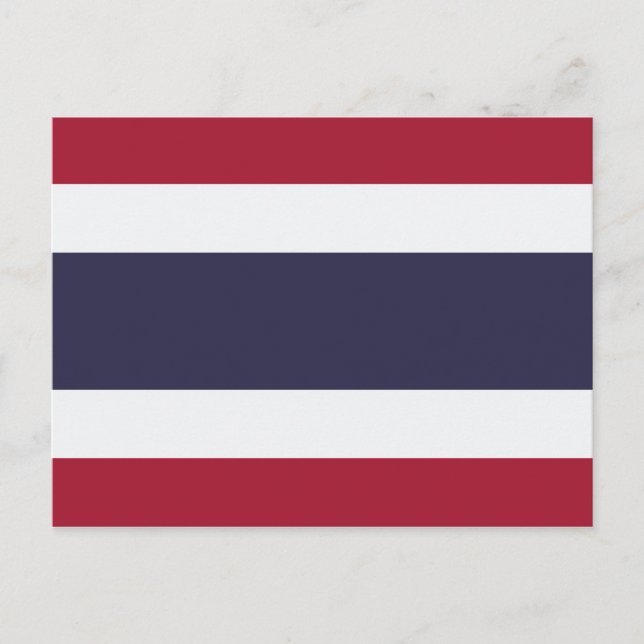 Carte Postale Drapeau thaïlandais (Thaïlande) (Devant)