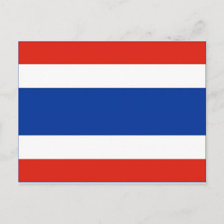 Carte Postale Drapeau Thaïlande