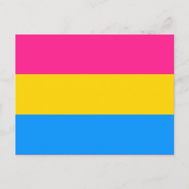 Carte Postale Drapeau transexuel (Devant)