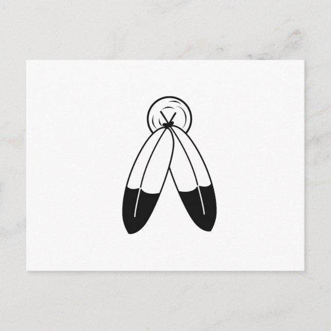 Carte Postale Drapeau Two-Spirit (Devant)