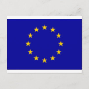 Carte Postale Drapeau UE