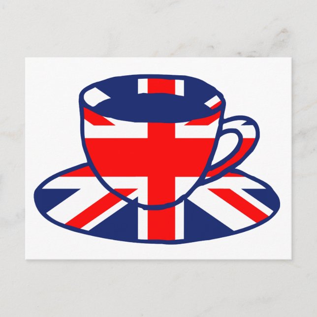 Carte Postale Drapeau Union Jack (Devant)