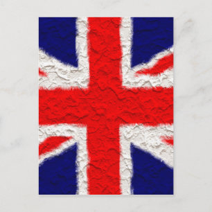 Carte Postale Drapeau Union Jack national pays