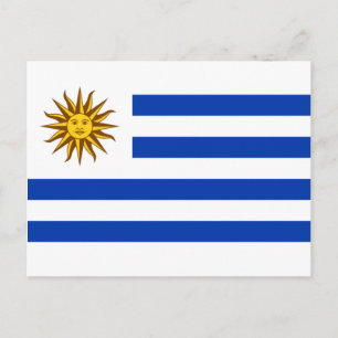 Carte Postale Drapeau uruguayen (Uruguay)