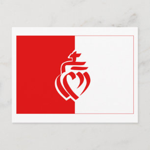 Carte Postale Drapeau vendéen