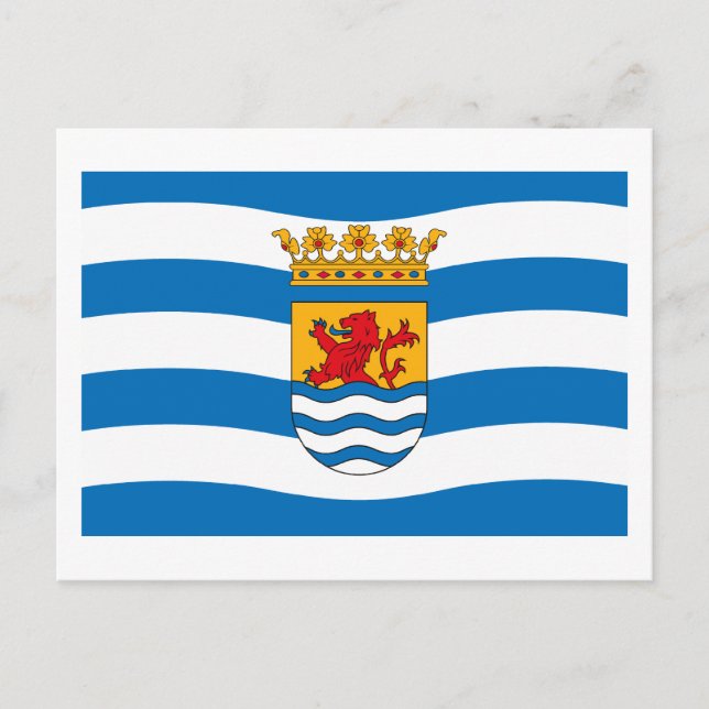Carte postale Drapeau Zeeland (Devant)