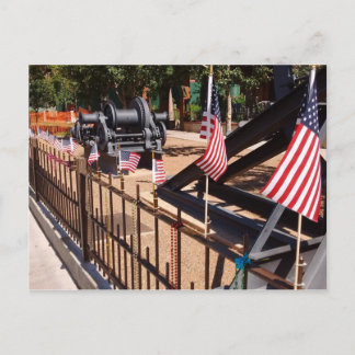 Carte Postale Drapeaux américains - Bisbee, AZ