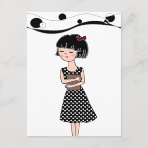 Carte Postale Dream About Books Post Card