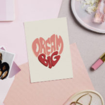 Dream Big : Un message significatif pour le succès