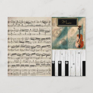 Carte postale Dream de Music Lover