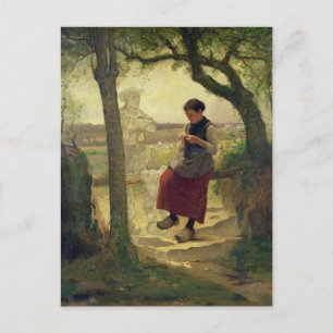 Carte Postale Dreaming of her Love, 1901