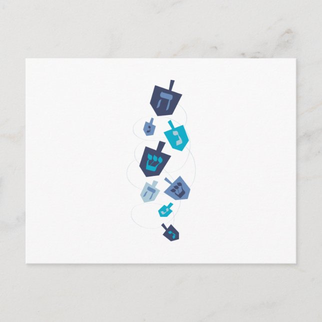Carte Postale dreidel (Devant)