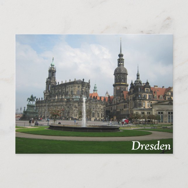 Carte Postale Dresde, Allemagne (Devant)