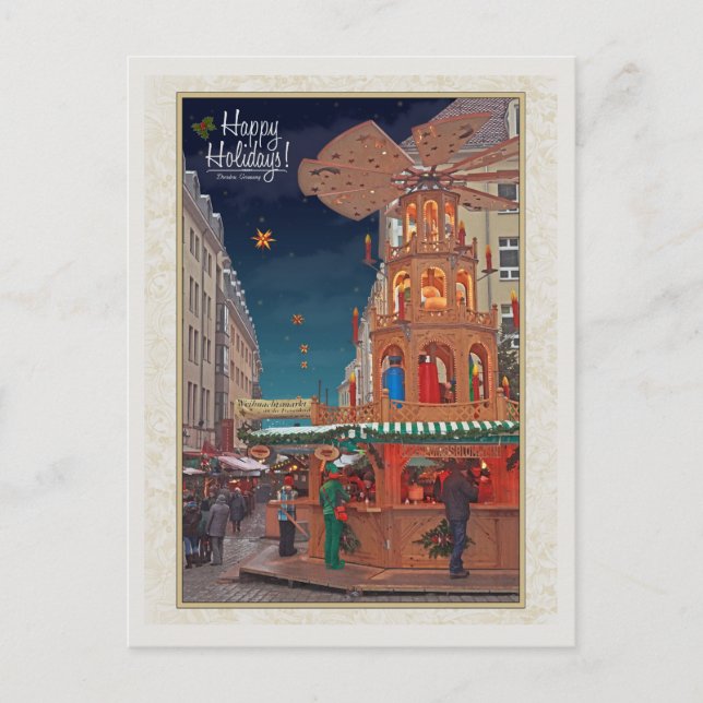 Carte Postale Dresde - Weihnachtspyramide - HH W (Devant)