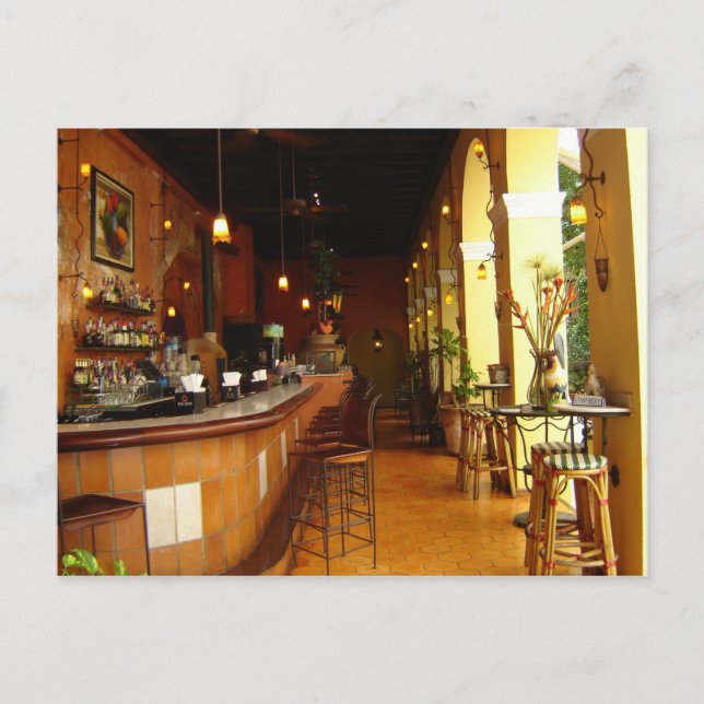 Carte Postale Drinks for Breakfast (Devant)