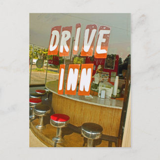 Carte Postale Drive Inn