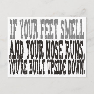 Carte Postale Drôle à dire