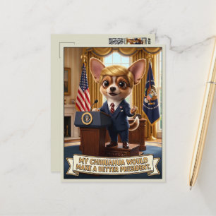 Carte Postale Drôle anti-Trump