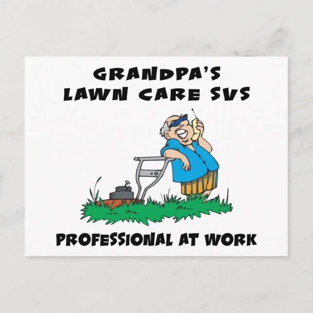 Carte Postale Drôle cadeau de grand-père (Devant)