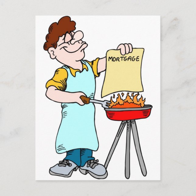 Carte Postale Drôle Cadeaux Grill (Devant)