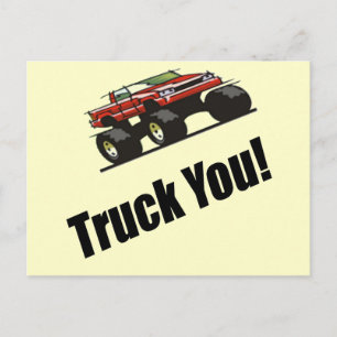 Carte Postale Drôle Camion T-shirts T-shirts cadeaux