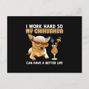Carte Postale Drôle Chihuahua Chihuahua Lover Cadeaux
