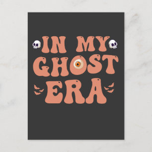 Carte Postale Drôle de Halloween effrayant dans mon époque gothi