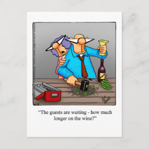 Carte postale drôle de vin "Spectickles"