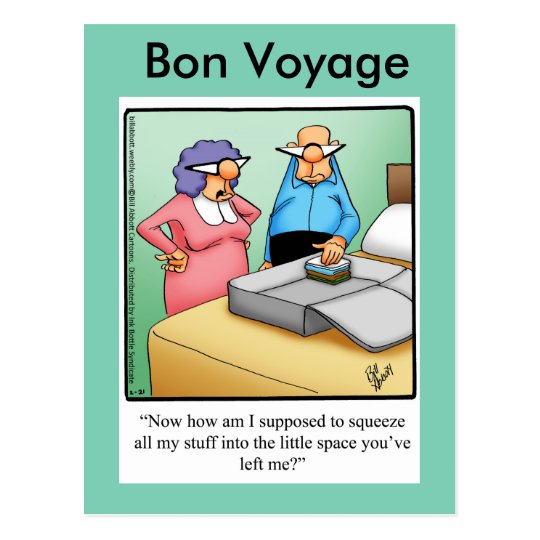 Carte Postale Drole D Humour De Voyage De Feve Zazzle Fr