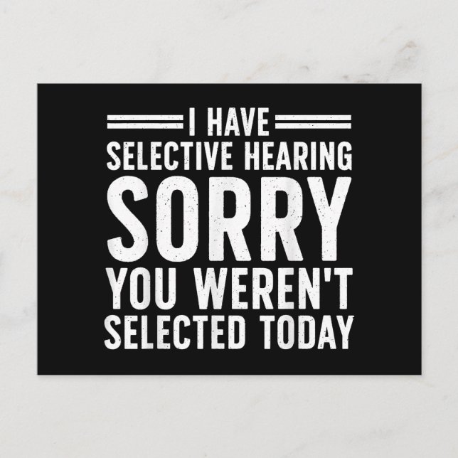 Carte Postale Drôle Dit Art Pour Les Gens Sarcastiques Hommes Fe (Devant)