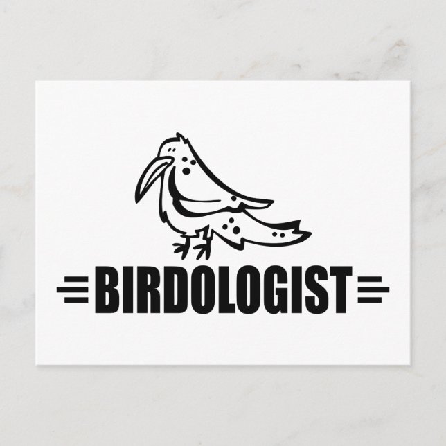 Carte Postale Drôle d'oiseau (Devant)