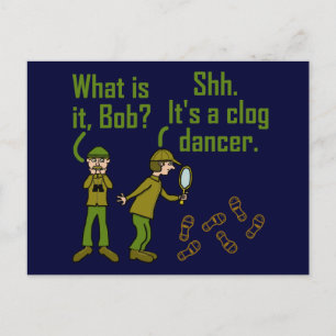 Carte postale Drôle Du Clogger