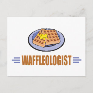 Carte Postale Drôle gaufre