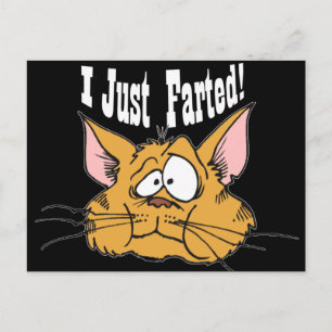 Carte Postale Drôle Je viens de farcir des cadeaux Rude